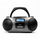 Radio Boombox Portative me Kasetë, Bluetooth dhe AM/FM AIWA BBTC-550MG