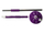 Set kovë me mop rrotullues Vanora Primo Purple, 12L, e bardhë lejla