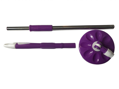Set kovë me mop rrotullues Vanora Primo Purple, 12L, e bardhë lejla