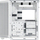 Kasë kompjuteri Apnx APCM VI01003.21, Mid Tower, panel i përparmë ABS, e bardhë