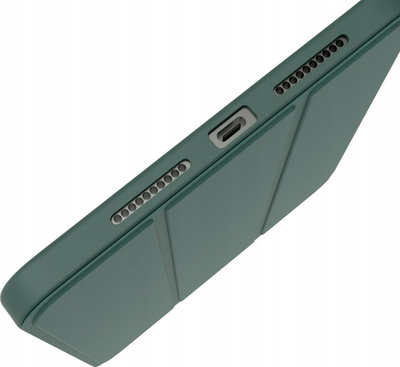 Kutizë mbrojtëse JCPal DuraPro për iPad Pro 11 M4, me mbajtëse për Pencil, jeshile e errët