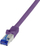 Kabllo rrjeti LogiLink Ultraflex, Cat6A S FTP, 2m, vjollcë