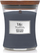 Qiri WoodWick Indigo Suede, madhësia Medium, fitil druri, indigo