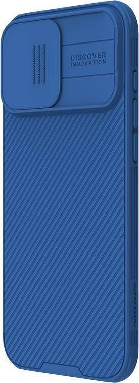Këllëf Nillkin CamShield Pro për iPhone 16 Pro Max, që mbron, blu