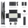 Set dritash LED MJ Panel Pro 600, 3200K-6500K