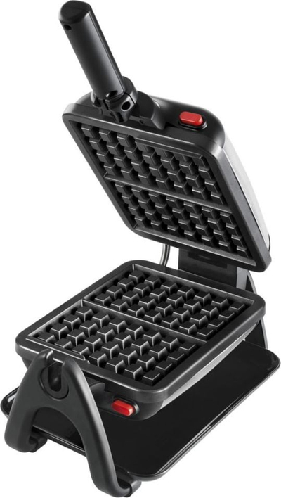 Aparat за вафли Tefal WM756D, 1200W, 2 вафли, инокс и црна