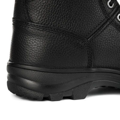 Работни обувки Skechers Workshire M 77009EC, челична капа, кожа, црни