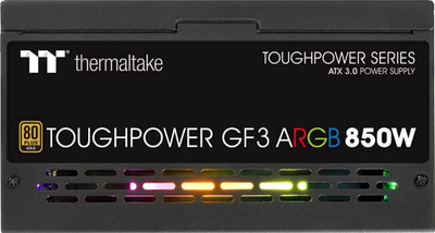 Burim energjie Thermaltake Toughpower GF3 ARGB PS-TPD-0850F4FAGE-1 ATX 3.0, 850W