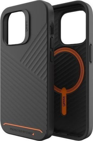 Maskë mbrojtëse ZAGG Denali Snap për iPhone 14 Pro, MagSafe, sipërfaqe antirrëshqitëse, e zezë