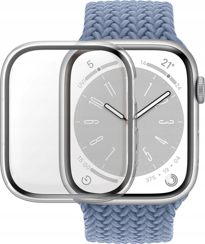 Mbrojtëse ekrani PanzerGlass për Apple Watch 41mm, Full Body, e tejdukshme