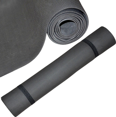 Tapet fitnesi XQ MAX për Yoga edhe Pilates, EVA, 180x60x0.4cm, i zi