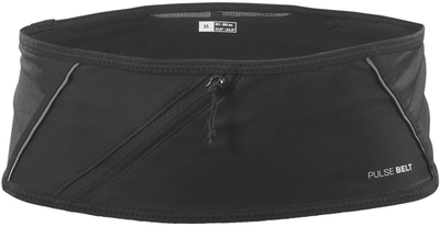 Brez vrapimi Salomon Pulse Belt, xhepa të fshehtë, i zi