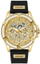 Orë dore për meshkuj Guess King GW0537G2, e zezë