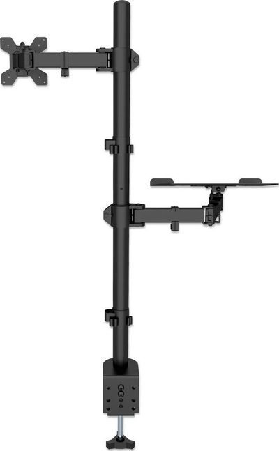 Mbajtëse tavoline Manhattan për monitor 13-32\" dhe laptop 17\", e zezë
