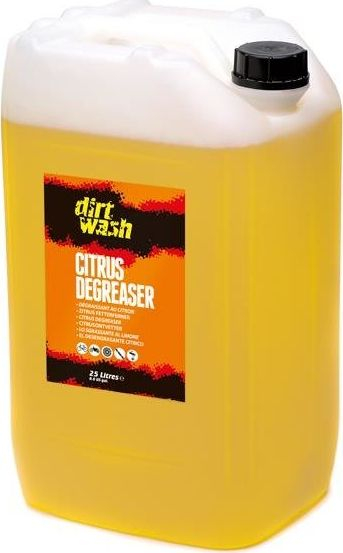 Pastrues zinxhiri biçiklete Weldtite Dirtwash Citrus Degreaser, 25L, me bazë agrumesh