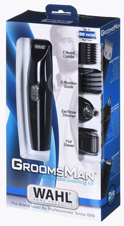 Trimmer mjekre WAHL GroomsMan 09685 916, pa kabllo, i zi