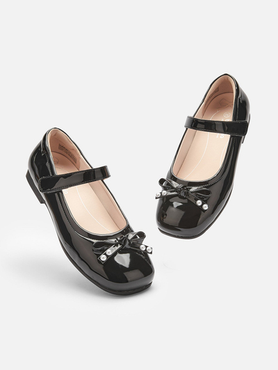 Balerina Shine Bow Mary Janes