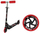 Hulajnovë Spartan Sport X, palosshme, rrota 125 mm, e zezë e kuqe