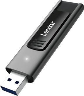 USB Lexar JumpDrive M900, 128GB, USB 3.1, e zezë