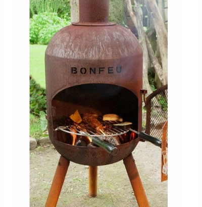 Oxhak kopshti Bonfeu Bonsolo 3401R, çelik, sipërfaqe rusty