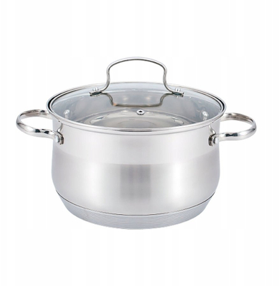 Tenxhere Maestro Classic MR3512 22 cm, 5.1L, çelik inoks, argjend