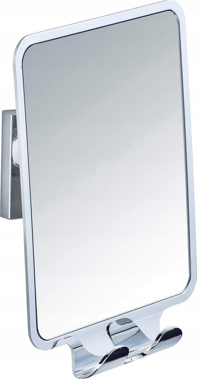 Pasqyrë muri Wenko Vacuum Loc Quadro, vihet pa shpim, inoks
