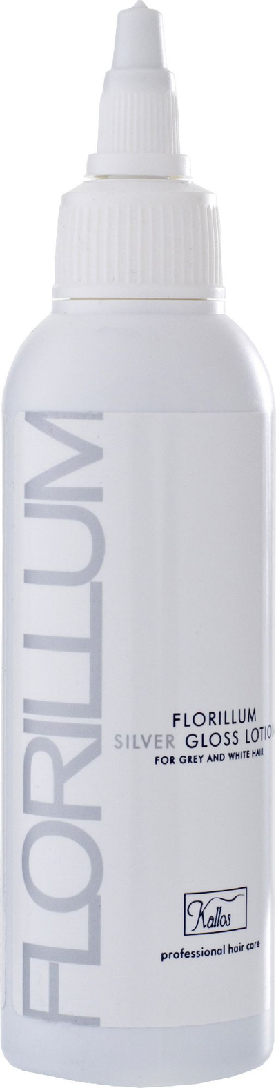 Locion për shpëlarje flokësh Kallos Silver Rinse Florillum, kundër të verdhës, 100 ml