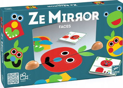 Loja edukative Djeco Ze Mirror Faces, aktivitet me pasqyrë, për kalamaj 5+