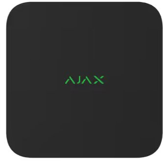 Regjistrues rrjeti Ajax Systems NVR DC 127051.122.BL, 8 kanale, 4K, i zi
