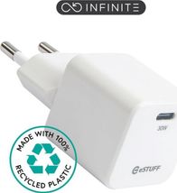 Karikues muri eSTUFF INFINITE ES637027, 30W, USB C, i bardhë
