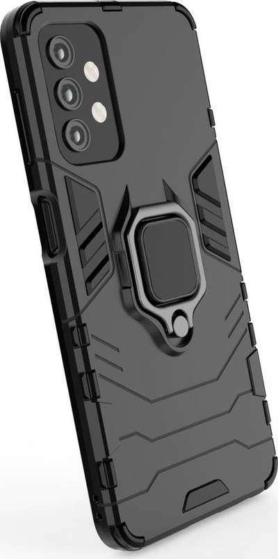 Kapak telefoni Ring Armor për Samsung Galaxy A13 5G, me magnet për mbajtëse, i fortë kundra goditjeve, i zi