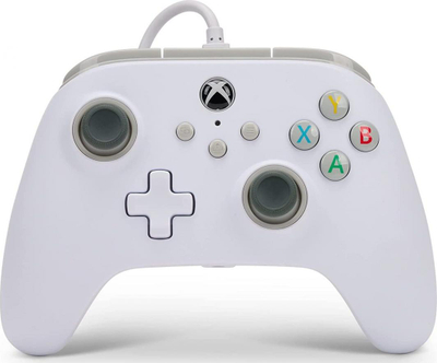 PowerA Жичен Контролер за Xbox Series X|S, White