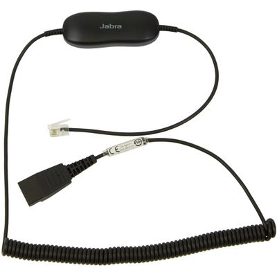 Kabllo lidhëse Jabra GN1216, QD në RJ9, e zezë