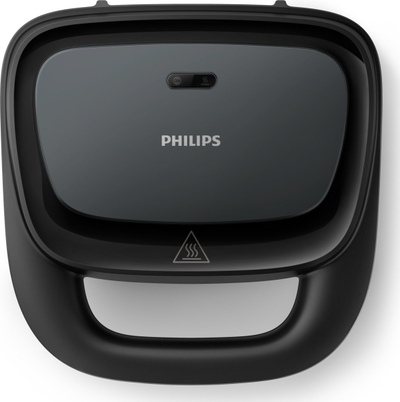 Pjekëse waffle Philips Series 3000 HD2332, 750W, jo ngjitëse, e zezë