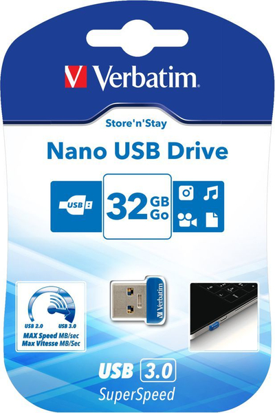 USB Verbatim Store 'n' Stay Nano, 32GB (98710)