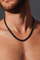Zinxhir për Meshkuj Black Cuban Chain – Stainless Steel Modern Necklace