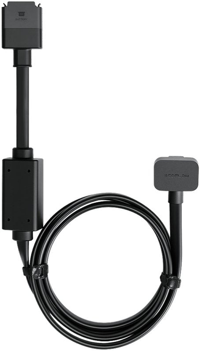 Kabllo daljeje EcoFlow Alternator Charger XT150, për stacione portative, e zezë