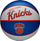 Top basketbolli Wilson NBA Team Retro Knicks, madhësia 3, për jashtë, blu e bardhë
