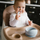 Силиконска лажица за бебиња BabyOno Flexible, 6m+, сина