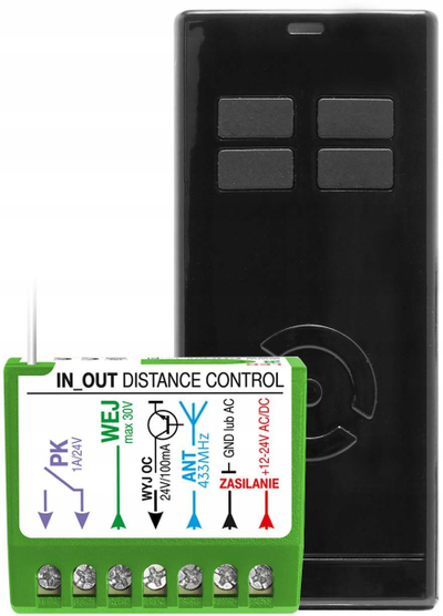 Rrethim kopshti Spalding Proxima IN OUT Distance Control T4, set, ngjyrë e zezë