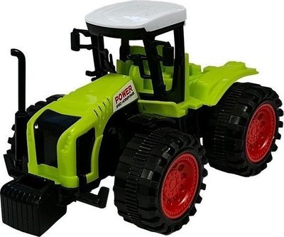 Set lodrash fermë Lean Toys Farm Car Set Rake Baler, për fëmijë 3+, shumëngjyrësh