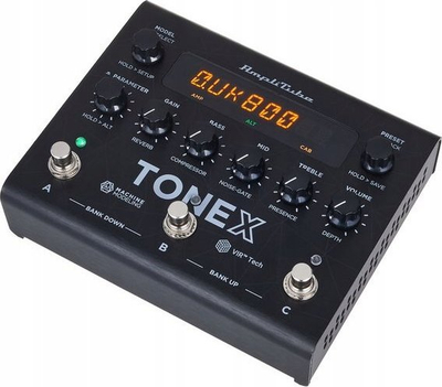 Pedal efekte për kitarë IK Multimedia TONEX Pedal 678, modelim amplifikatorësh, dixhital