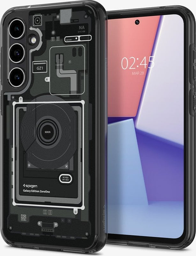 Mbështjellës telefoni Spigen Ultra Hybrid Zero One, për Samsung Galaxy S23 FE, i zi