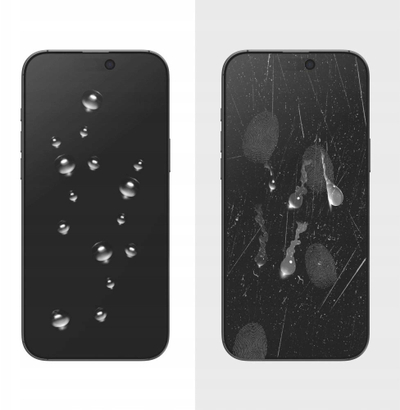 Xham mbrojtës privatësie Hofi Tech-Protect Quick Set Spy+ për iPhone 13 13 Pro 14 16e, 2 copë, xham i temperuar transparent