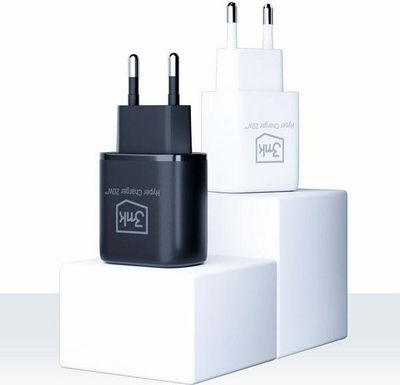 Karikues muri 3MK Hyper Charger 20W, 2 porta USB e USB-C, i zi