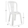 Karrige plastike Vienna 44×50×87 cm (303002010), bardhë