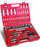 Set çelësash Dedra CrV, 94 pjesë, 1/2" dhe 1/4", shumëngjyrësh