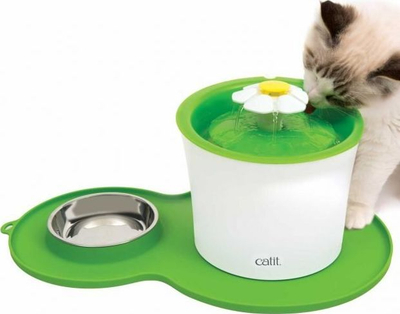 Tapet silikoni për mace Catit Peanut, 46x29cm, jeshil
