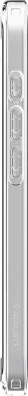 Маска за телефон Spigen Ultra Hybrid MagSafe за iPhone 16e, проѕирна, бела
