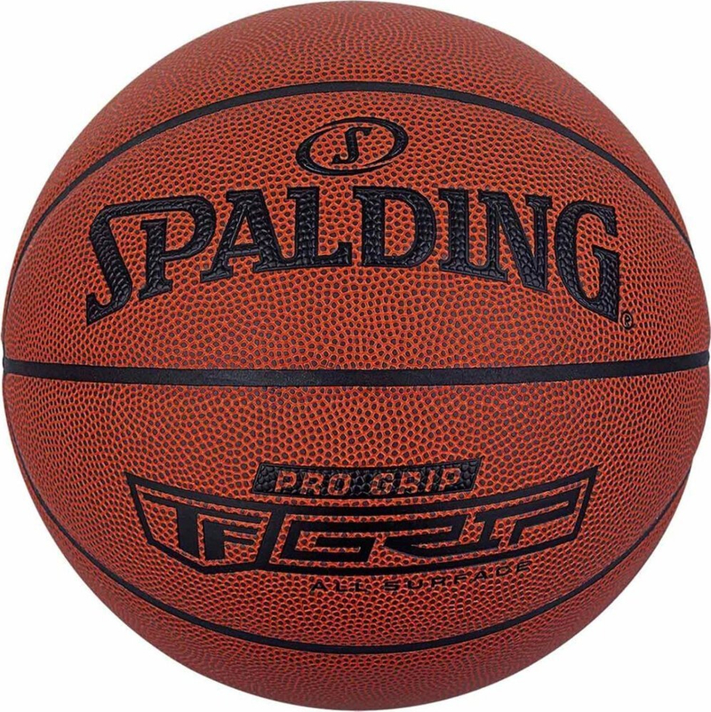 Top basketbolli Spalding Pro Grip 76874Z, madhësia 7, lëkurë kompozite, portokalli